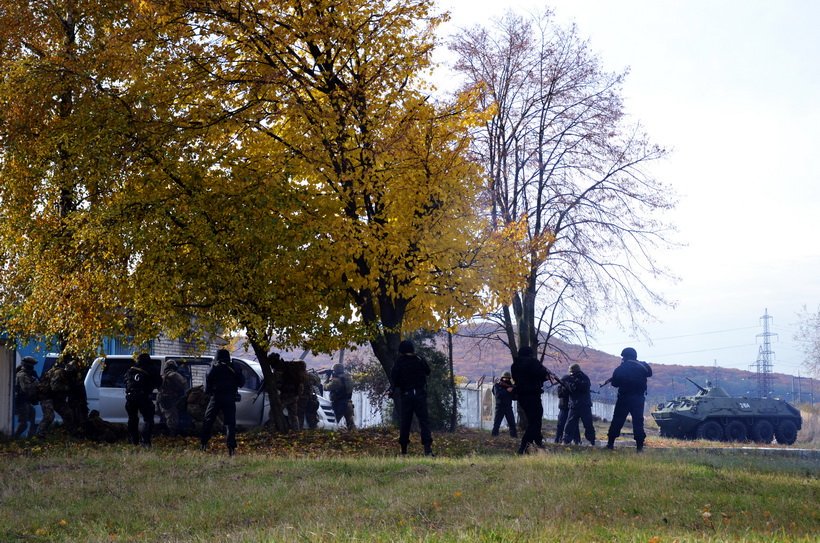 Col. Andriy Lysenko: In Lviv region, NGU servicemen performed antiterrorist training  