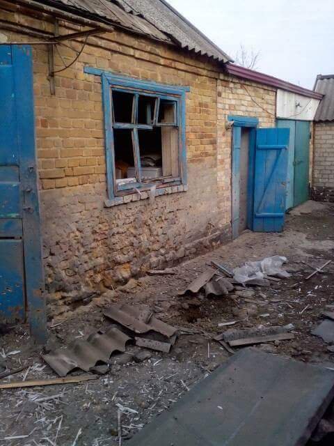Several houses damaged in Krasnohorivka as result of night shelling