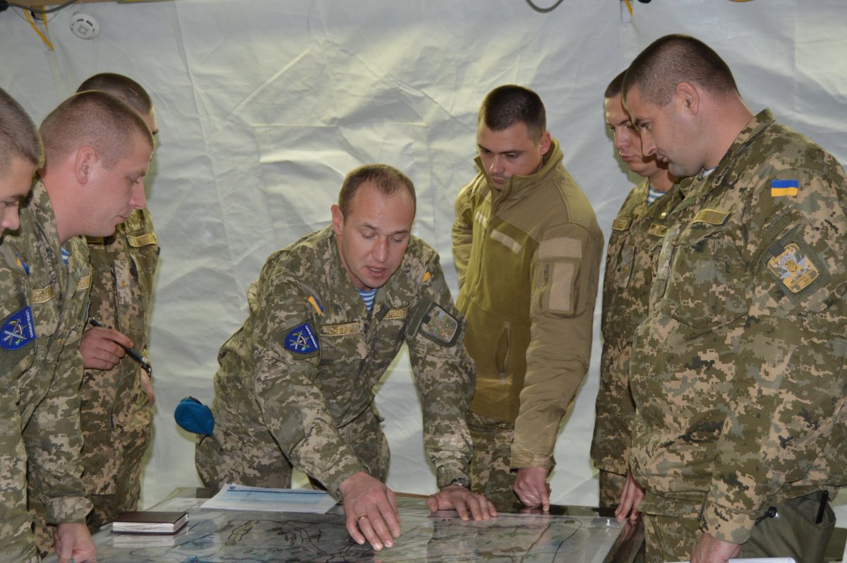 Col. Motuzyanyk: LT-PL-UA mil brigade  and  Canadian military undergo “Maple Arch” tactical military training  