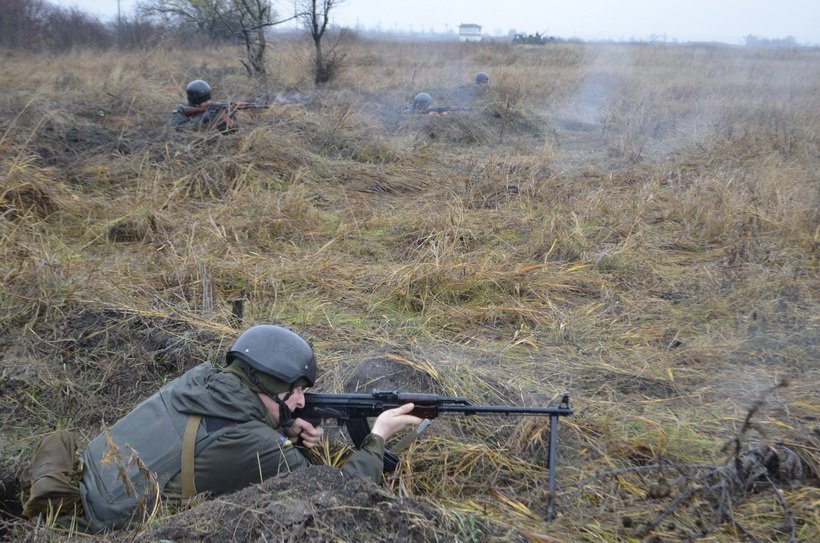 Col. Motuzyanyk: Recently, NGU servicemen from Kryvyi Rih underwent tactical field military exercises  