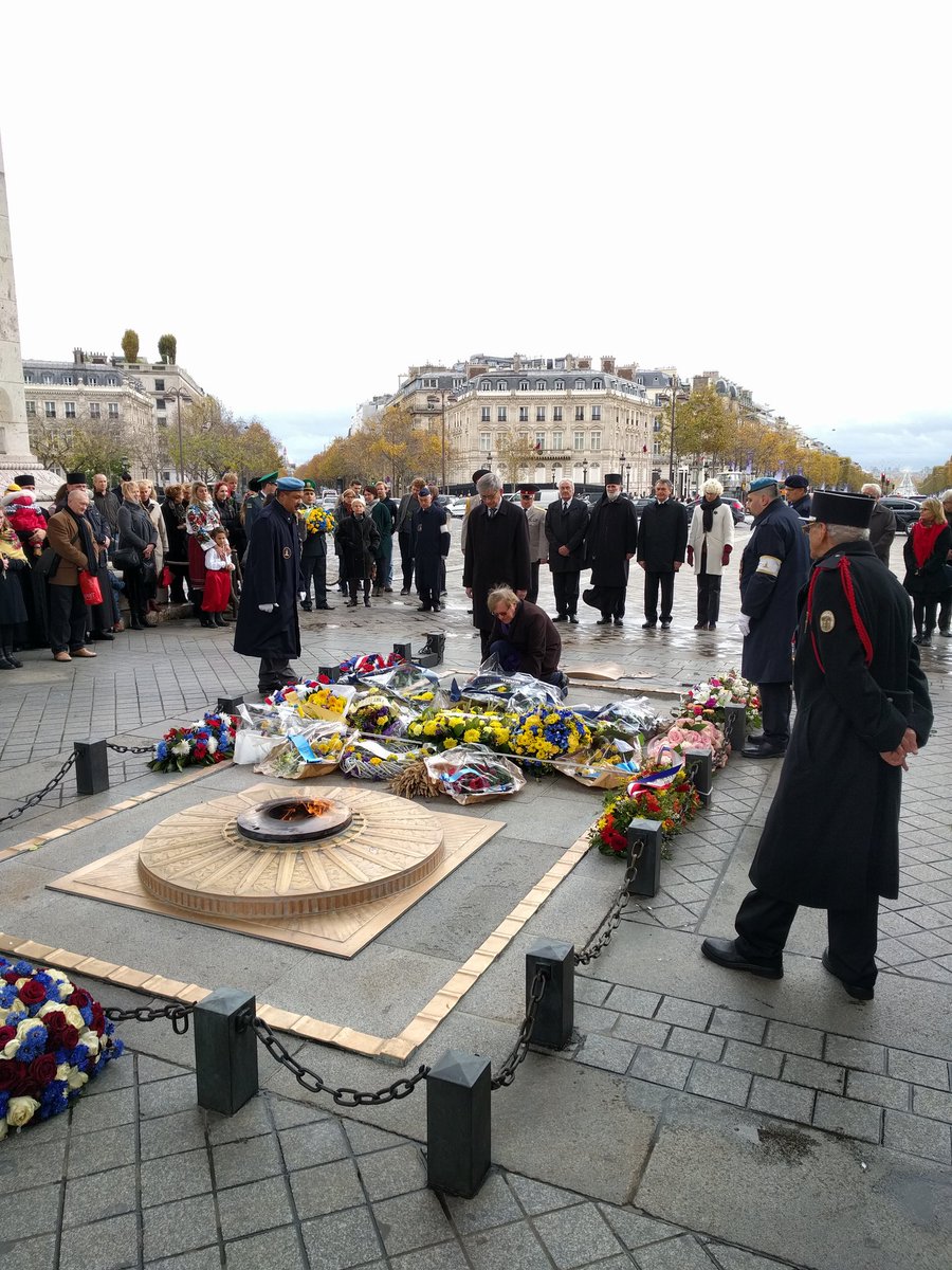 Commemoration of victims of Holodomor in Paris