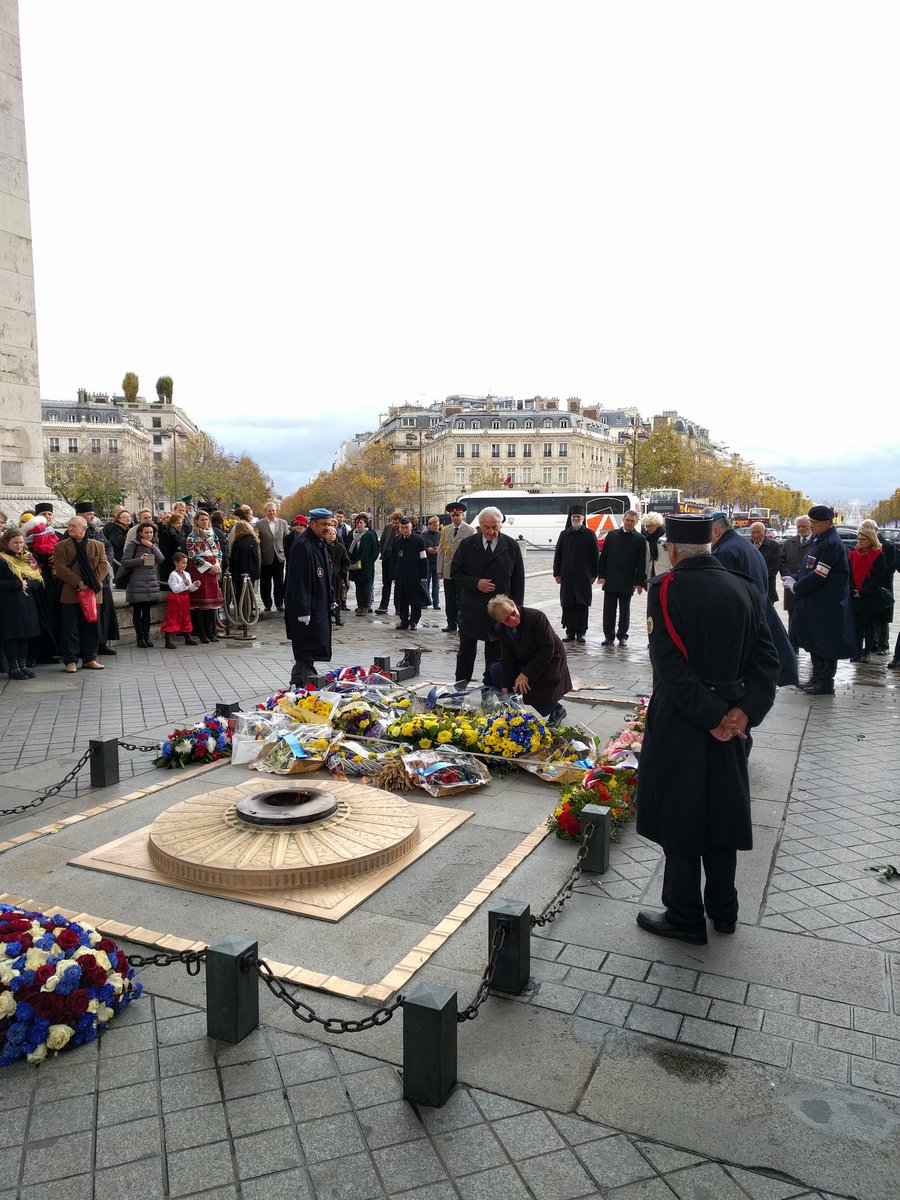 Commemoration of victims of Holodomor in Paris