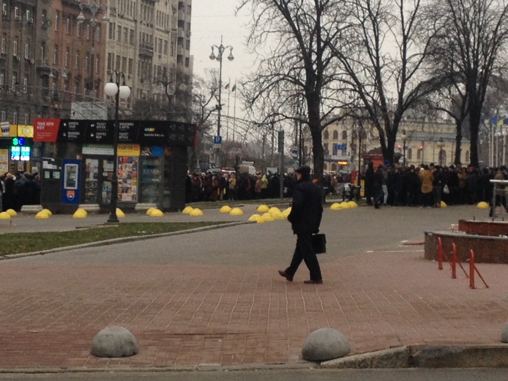 Again rally today in Kyiv