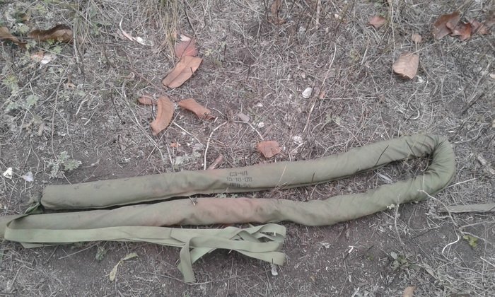 In Donetsk region @ServiceSsu found 2 caches of ammunition: with artillery shells and C4 explosives