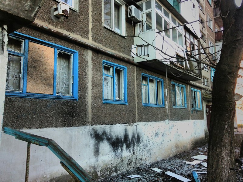 Consequences of attack on Krasnohorivka village last night