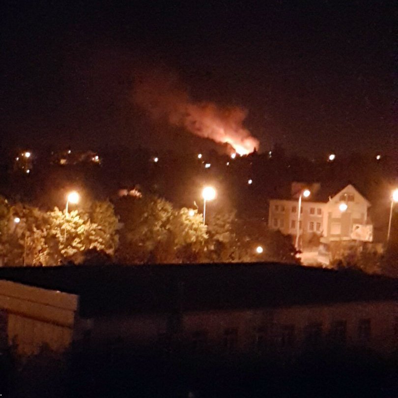 Donetsk Scherbakova: Building of closed dolphinarium burnt down last night  