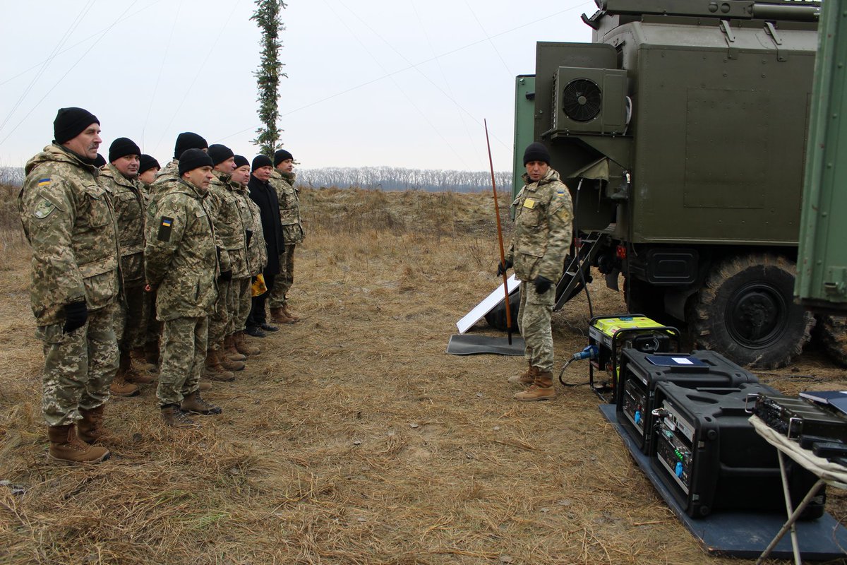 ATO spox: In Kyiv, military exercises were held with specialists in military communications  