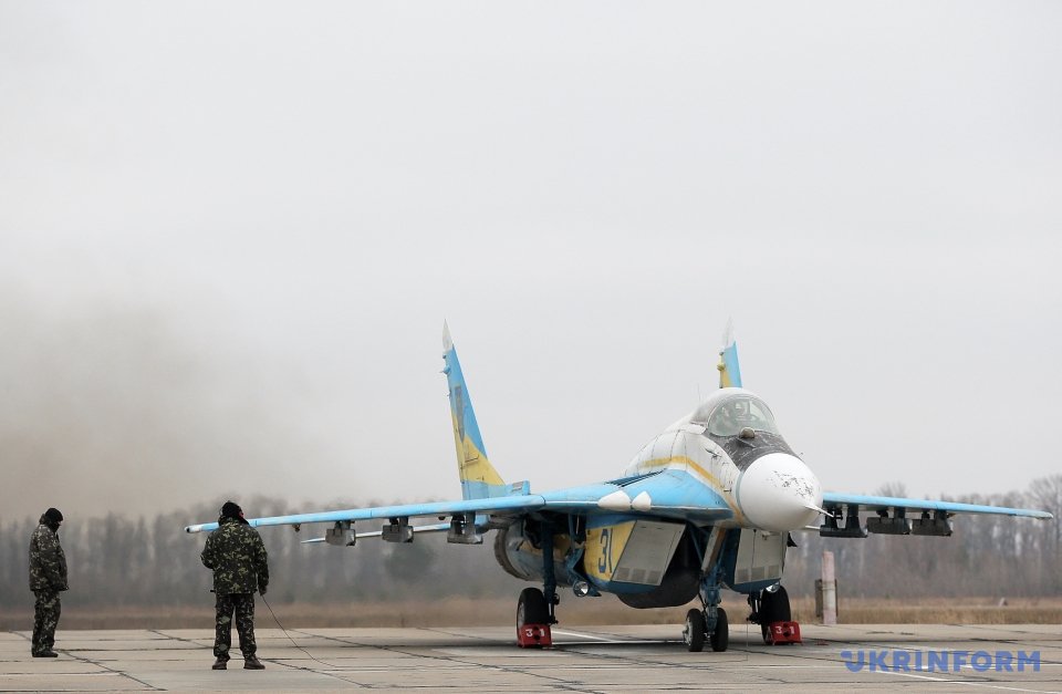 Ukrainian airforce at Vasyl'kiv airfield