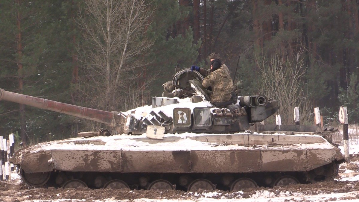 Col. Andriy Lysenko: In Chernihiv region, UA tankmen performed target shooting  