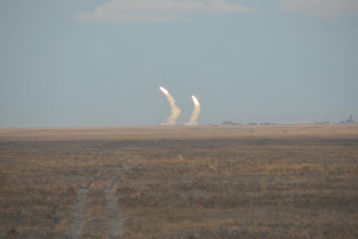 Ukrainian Mindef published images of today's missile launches