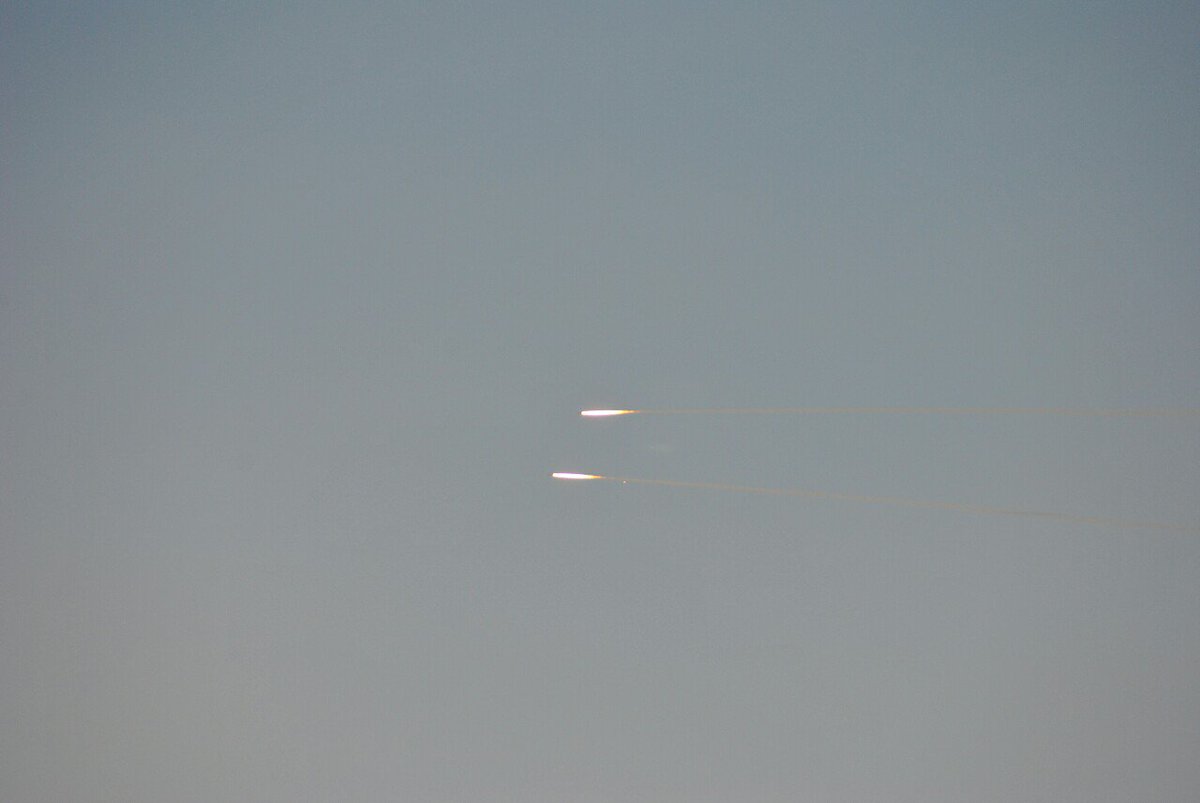 Ukrainian Mindef published images of today's missile launches