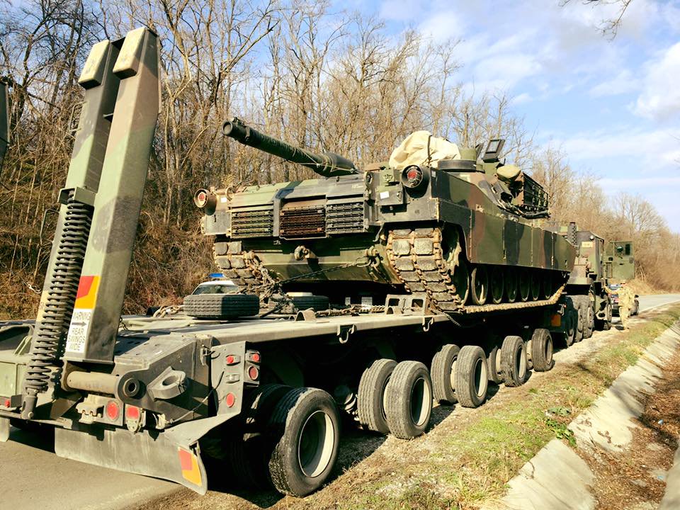 US deploys additional Abrams tanks in Romania, Bulgaria