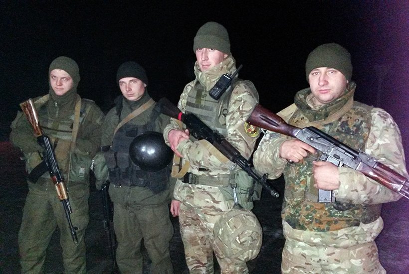 ATO spokesperson: In the Luhansk region, NGU servicemen confiscated a mini arsenal checking a car heading from occupied area  