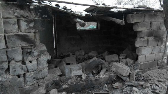 Col. Oleksandr Motuzyanyk: As a result of enemy shelling of Avdiyivka residential areas, a local house was damaged  