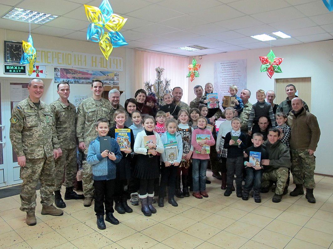 ATO spox: UA servicemen took part in organizing winter holidays for schoolchildren in Soledar, Donetsk region  