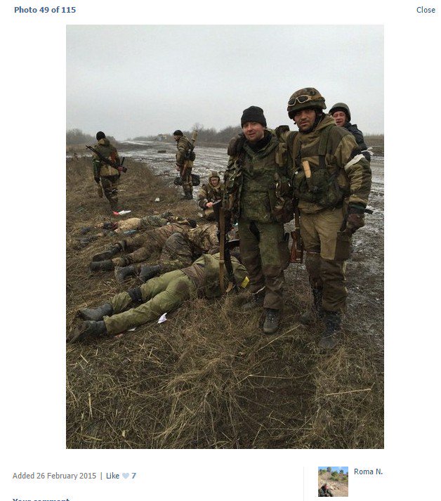 InformNapalm: Persons involved in extrajudicial killing near Debaltseve in 2015 identified 