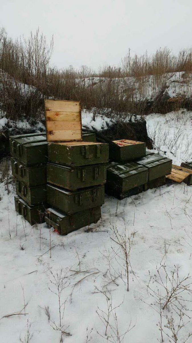 Col. Motuzyanyk: SSU found three large arms caches in the ATO area  
