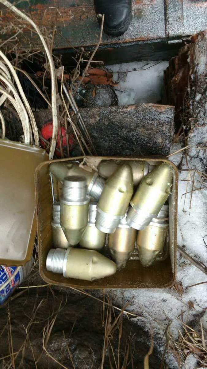 Col. Motuzyanyk: SSU found three large arms caches in the ATO area  