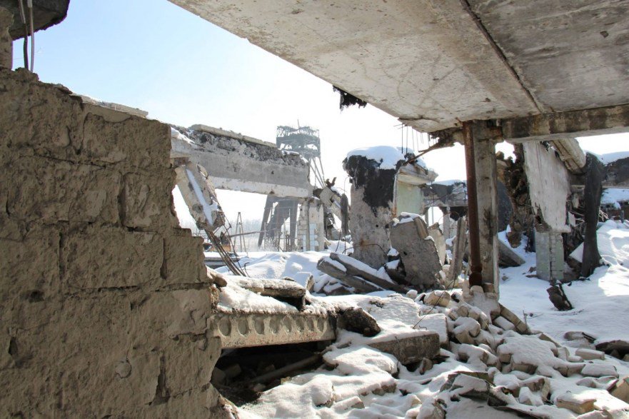 Photos: Destroyed Butovka mine