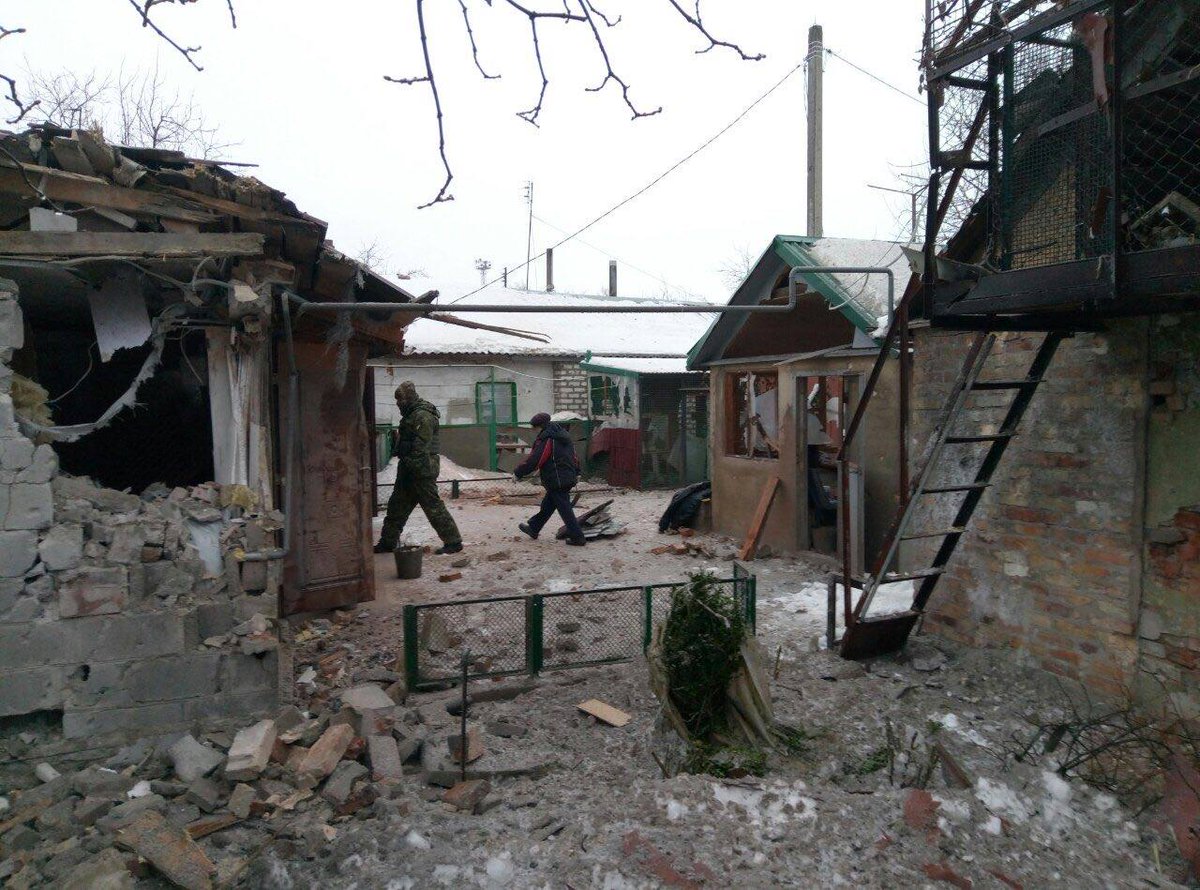 Consequences of Russian attack on Avdiivka last night