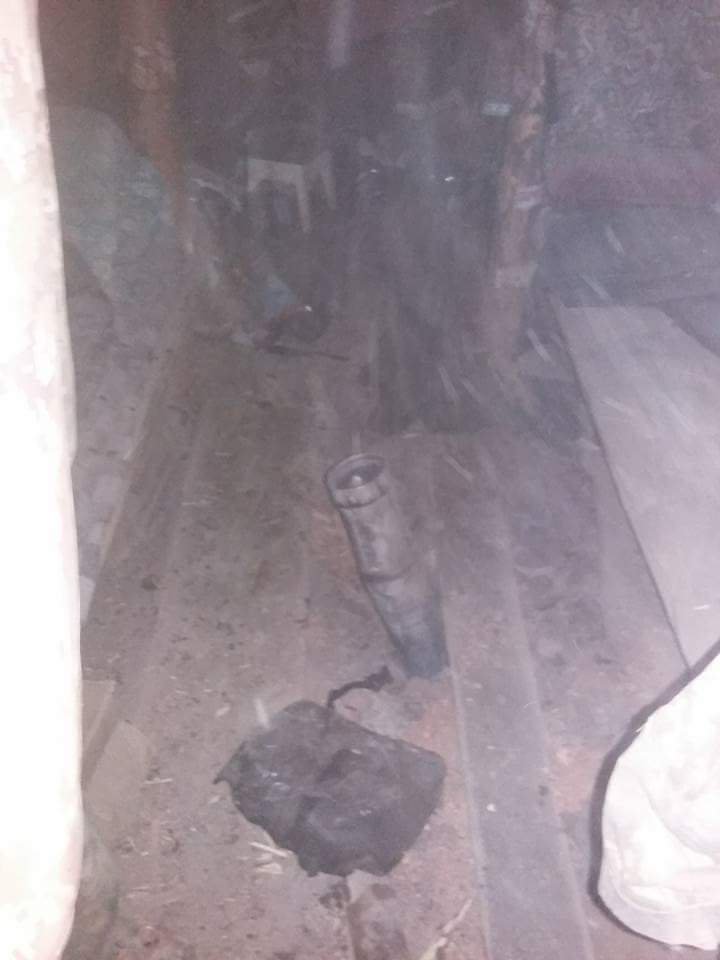 صواريخ غراد تضرب مواقع الكتيبة 72 الأوكرانية و لكن لم تنفجر