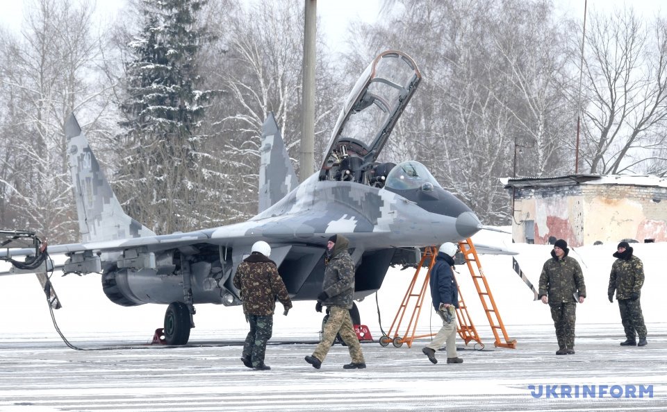 Training of Ukrainian pilots in Ivano-Frankivsk region