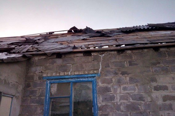 Col. Motuzyanyk: Residential houses in Avdiyivka were again damaged by the enemy fire  
