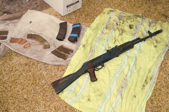 ATO spokesperson: The Police disclosed a weapons cache in a private house in Lysychansk  
