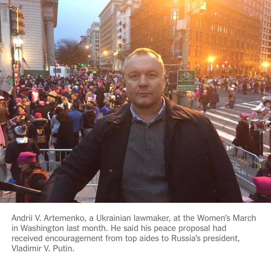 MP Artemenko tried to make a deal between Putin and Trump on Ukraine, but the resignation of Flynn now foiled it