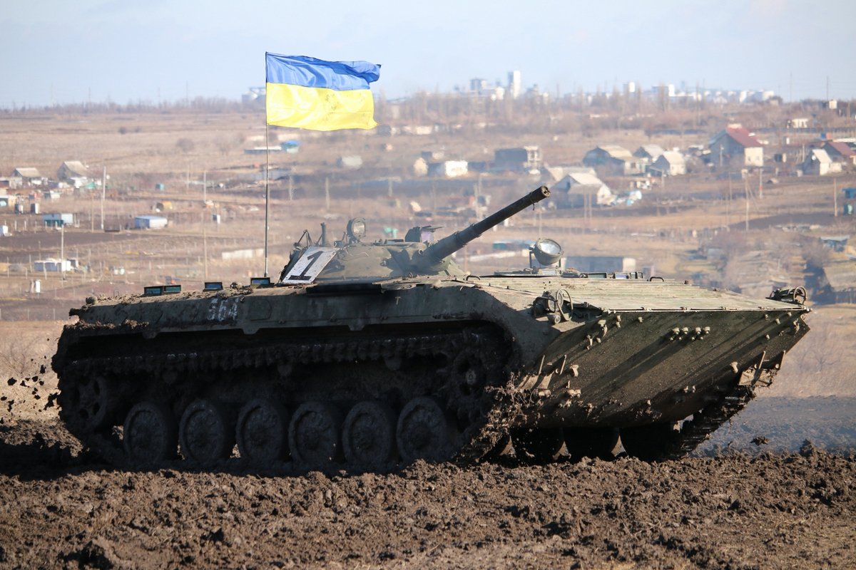 ATO spokesperson: UA servicemen continue training to operate armored vehicles in Odesa region  