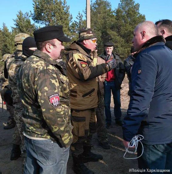 Police: in Kharkiv region foiled attempt to block railway connection by group of radicals