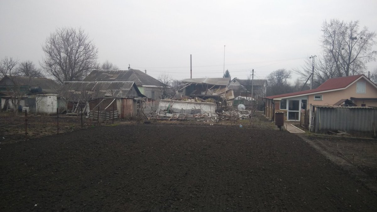 The destruction of homes in Balakliia in a fire and explosions at the military Arsenal at Kharkov. 