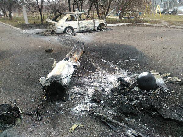 Missiles everywhere in Balakliya