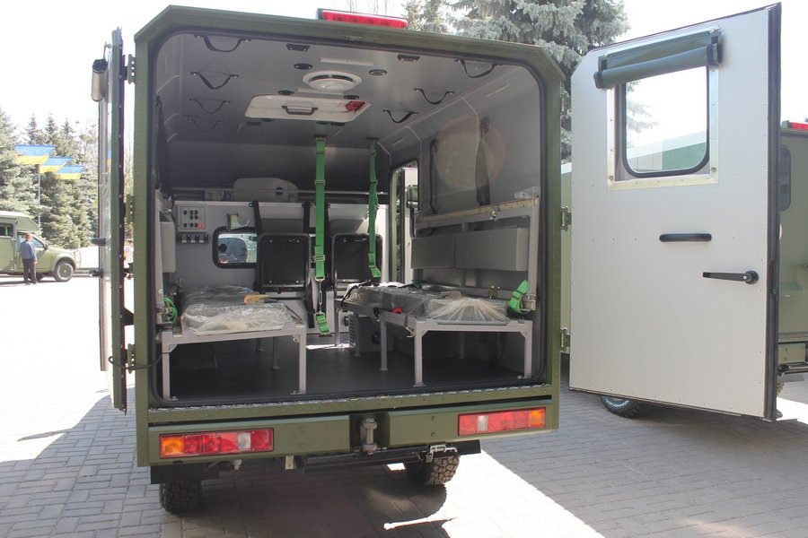 Ukrainian Defence Forces orders 100 Bogdan-2251 tactical ambulances 
