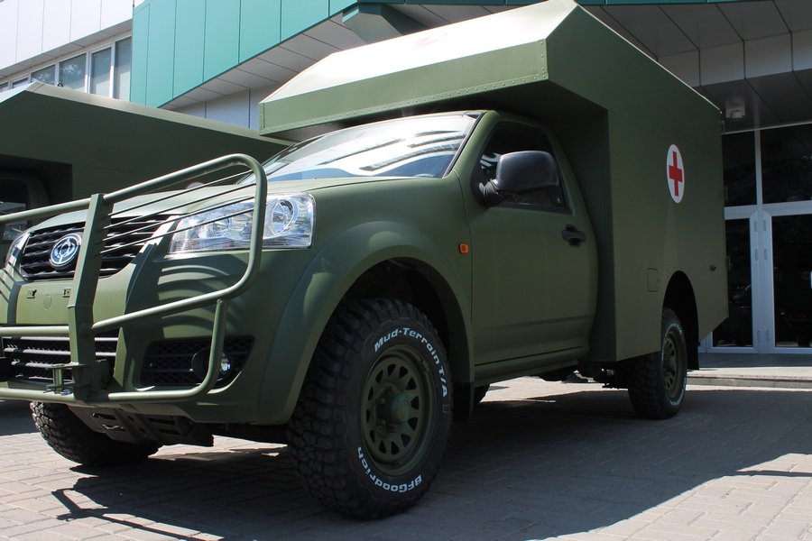 Ukrainian Defence Forces orders 100 Bogdan-2251 tactical ambulances 