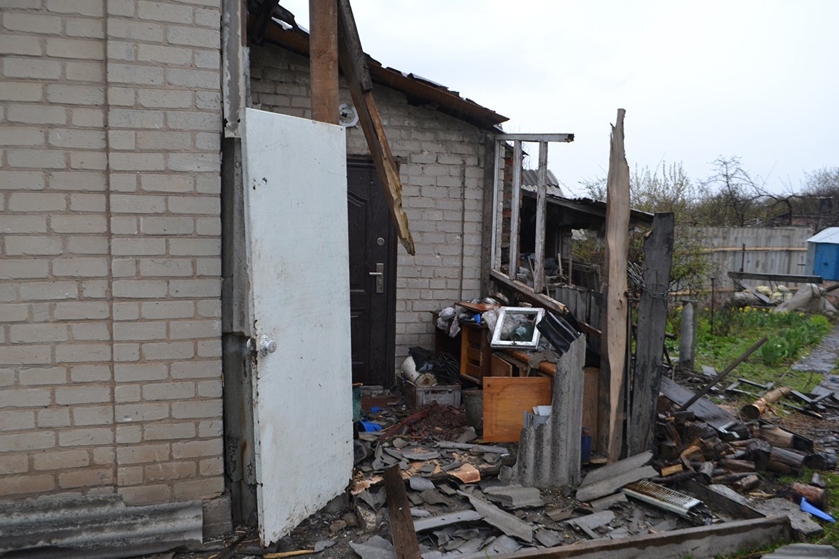 ATO spox: Yesterday, two private houses in Avdiivka were damaged in enemy mortar fire. No injuries among civilians  