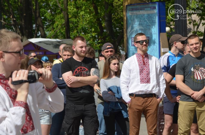 Rally today in Mariupol