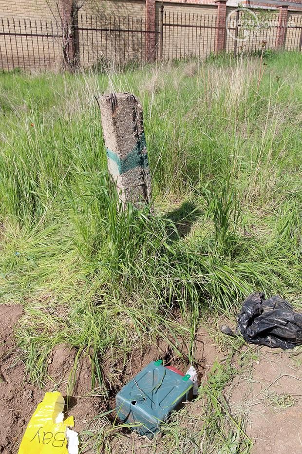 Police seized explosives cache in Mariupol