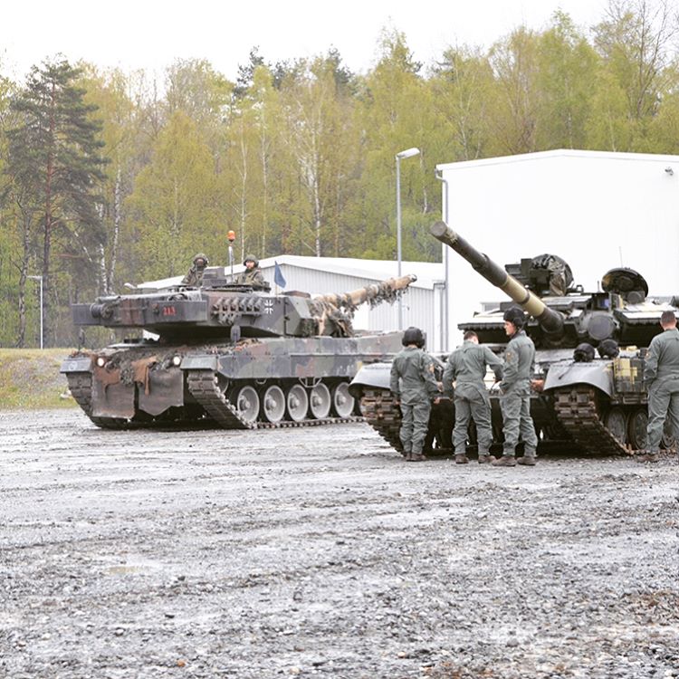 Ukrainian team is preparing to take part in NATO's Strong Europe Tank Challenge 2017 in Germany