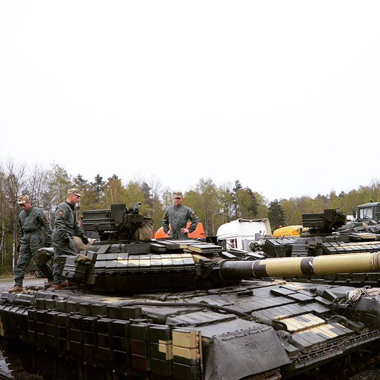Ukrainian team is preparing to take part in NATO's Strong Europe Tank Challenge 2017 in Germany