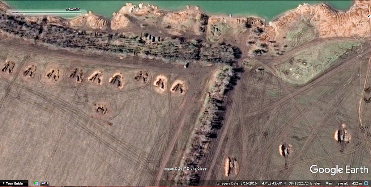 Geolocation: Russian forces in occupied Donetsk Ukraine, practice amphibious warfare. Location near border 