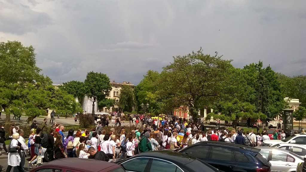 Vyshyvanka march in Odesa