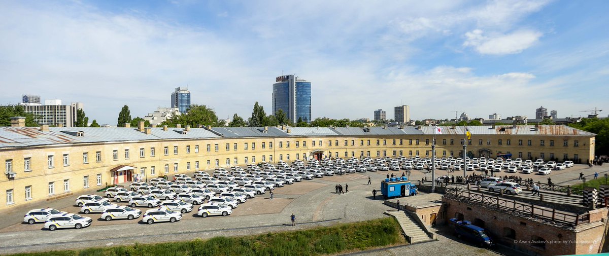 635 Mitsubishi Outlander for Ukrainian police were handed over today  