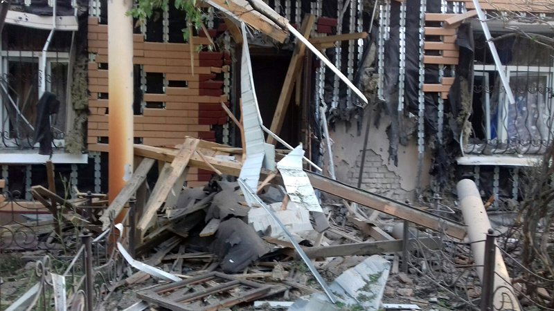 No casualties, but massive property damage in Krasnohorivka as result of last night shelling