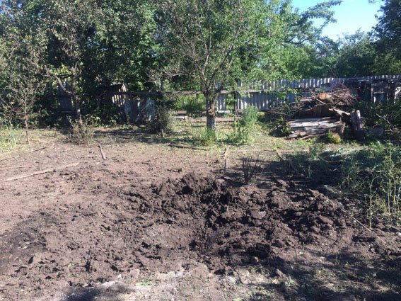 12 building were damaged as result of shelling of Ol'hinka