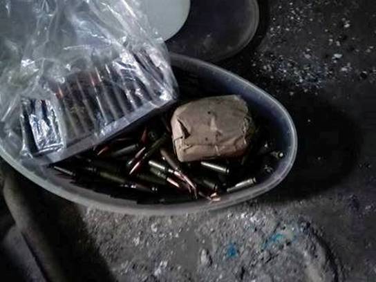 Police seized weapons and ammunition in Bila Tserkva