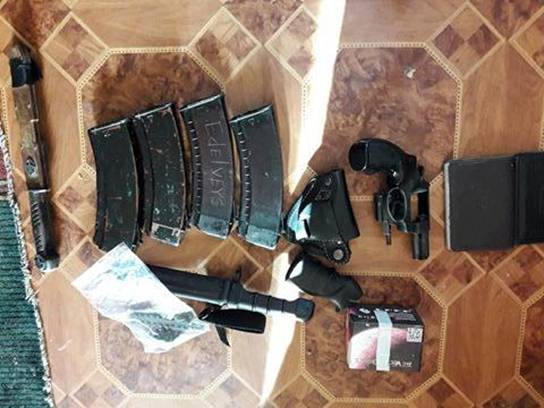 Police seized weapons and ammunition in Bila Tserkva