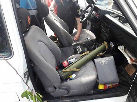 Police seized weapons and ammunition in Bila Tserkva
