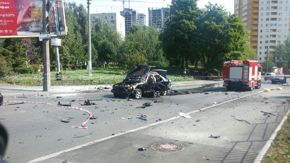 Ministry of Defense: colonel Maksym Shapoval  was killed in blast this morning