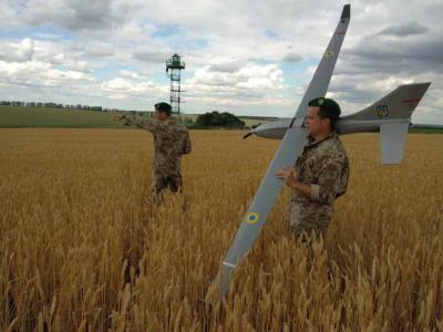 Ucrania UAV Meridian Espectador para el servicio de guardia de frontera